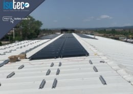 Sofia 298,8 kWp ISOTRAP S60-H Sandwichdach