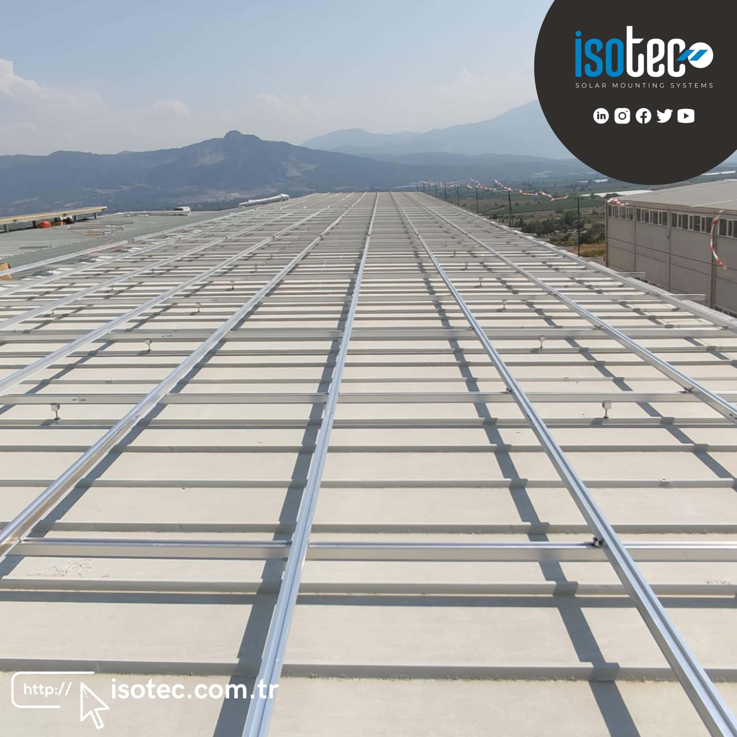 Denizli 963.69 kWp ISOBEAM X Sandwich Roof