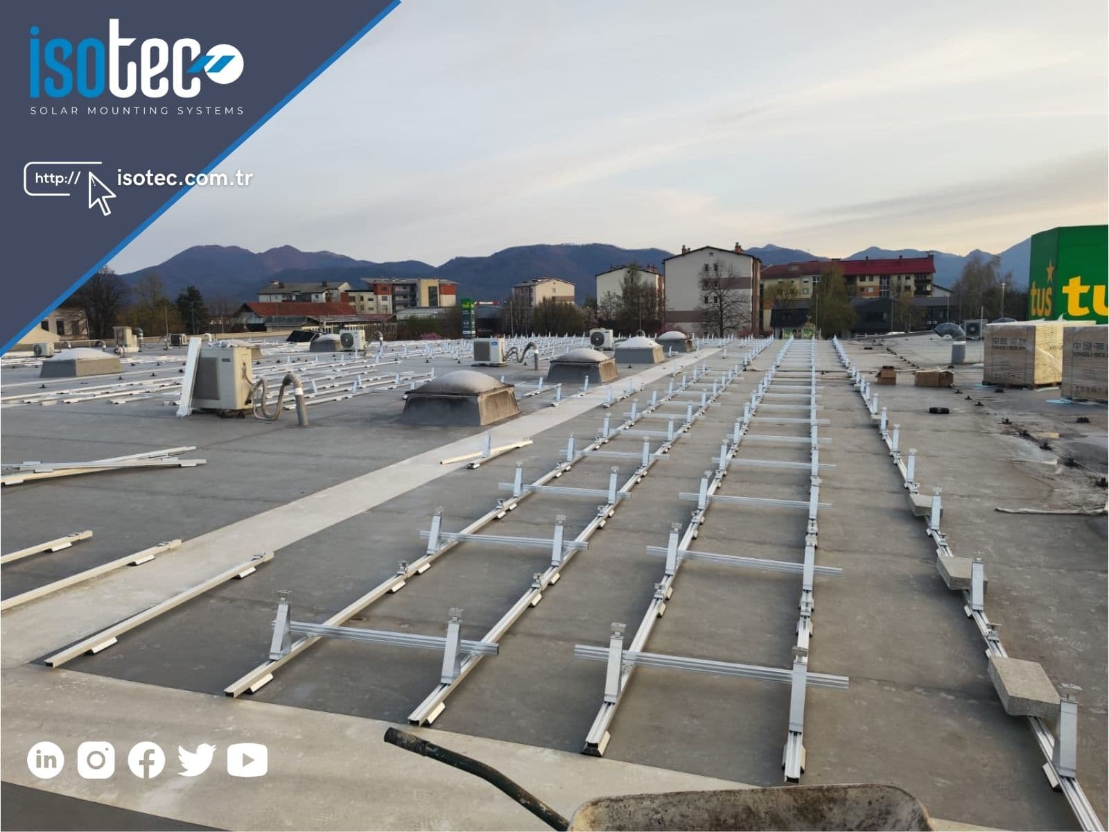 Kocevje 413.1 kWp ISOFLAT S13 V.2 FLAT Roof