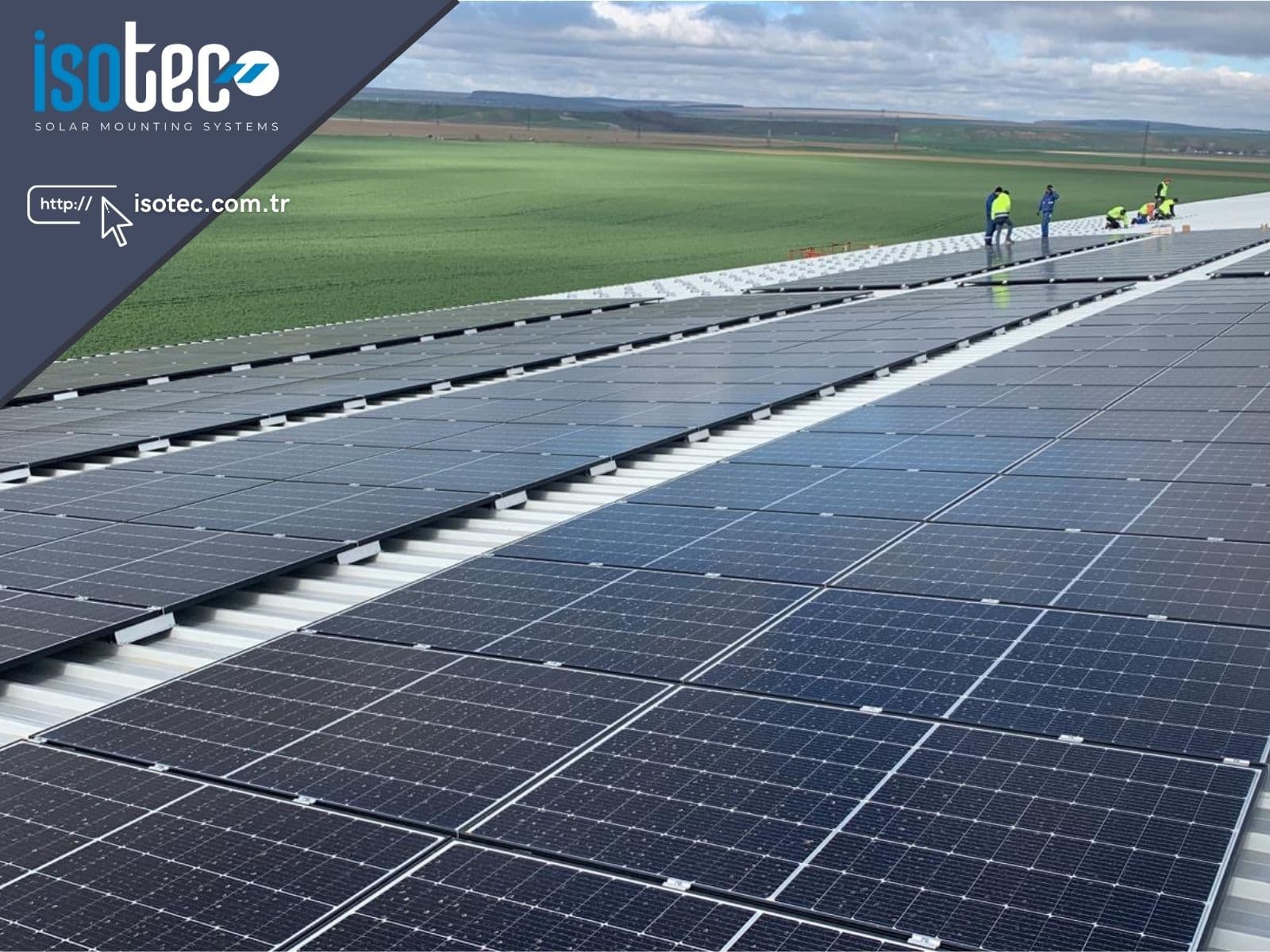 Neamt 856.8 kWp ISOTRAP S60-H Sandwich Roof