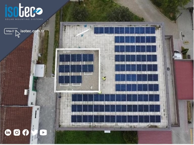 Suhareke 49,2 kWp ISOFLAT S13 V.2 DÜZ Çatı