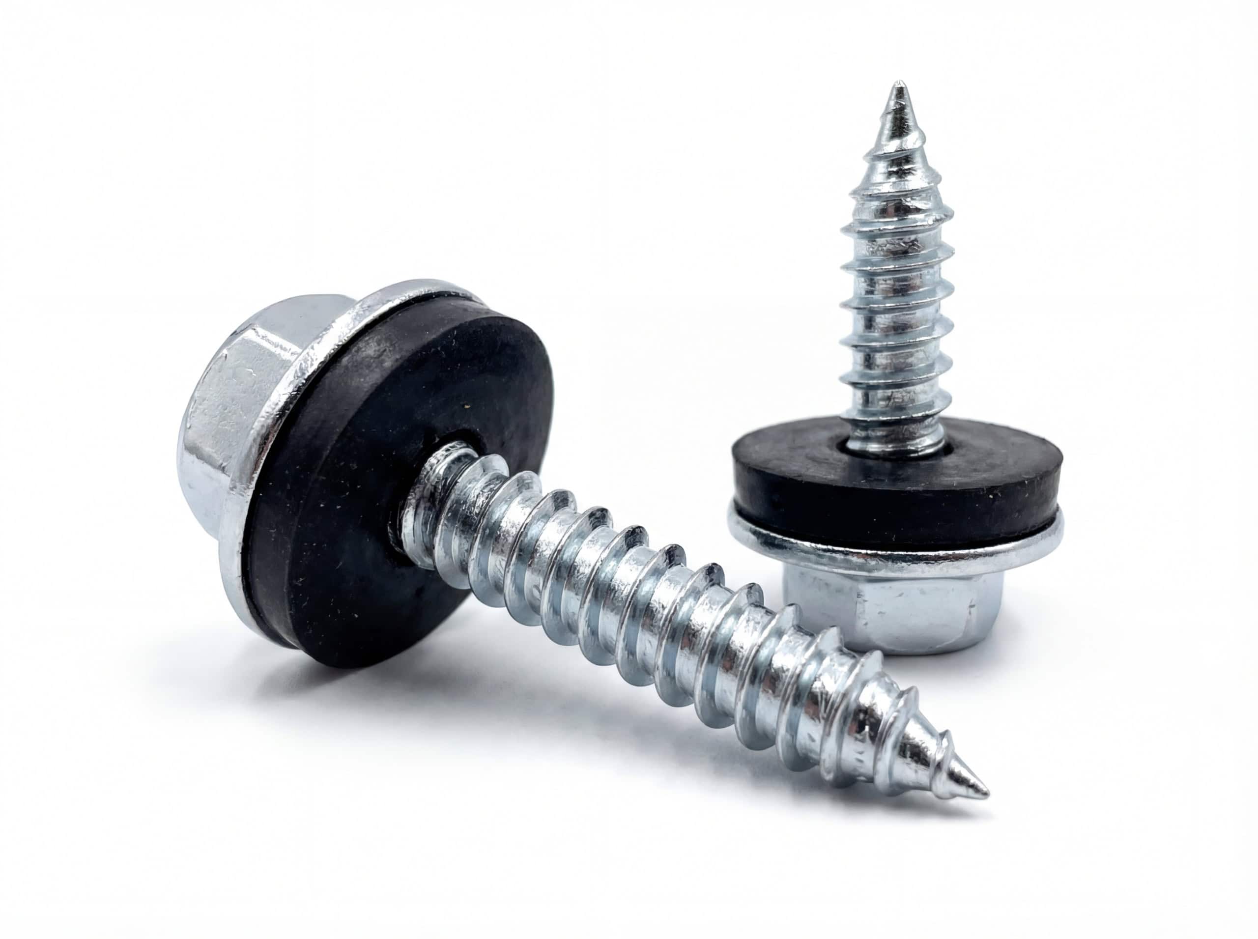 Pointed Screw with Gasket