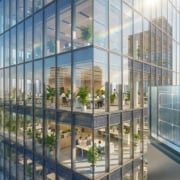 blog-featured-49092 Transparent solar panel glass for electricity generation.