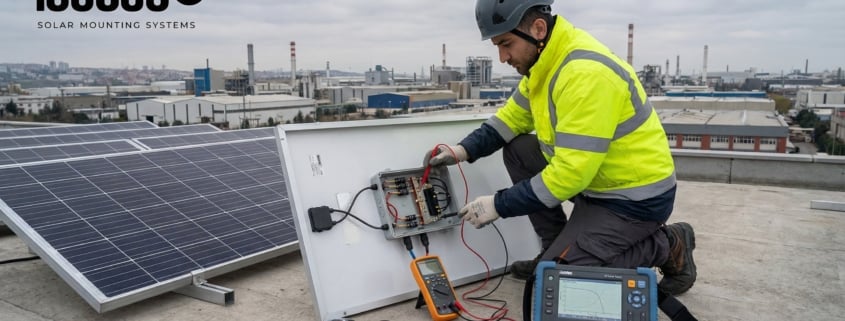 Solar panel troubleshooting and repair techniques