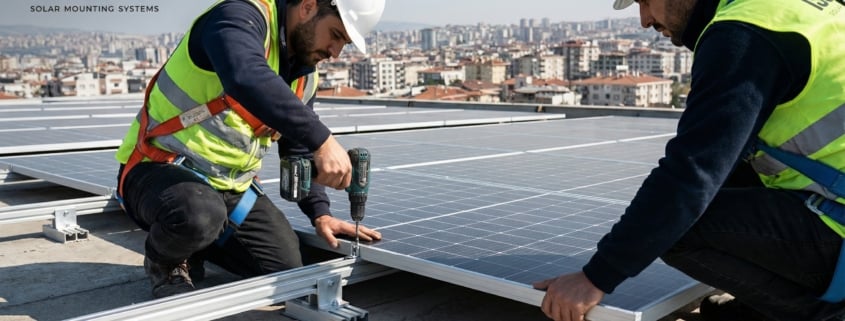 Schrittweise Montageanleitung für Solarmodule