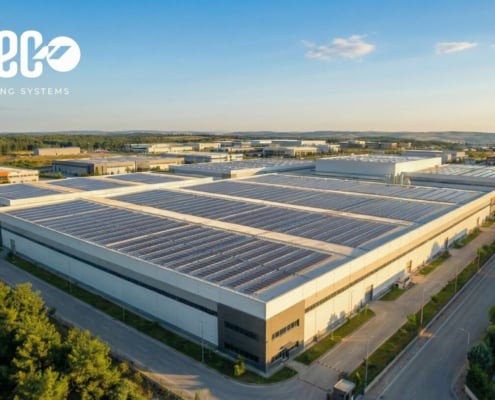 Endüstriyel çatı üzeri güneş enerjisi santrali kurulumu - ISOTEC Solar