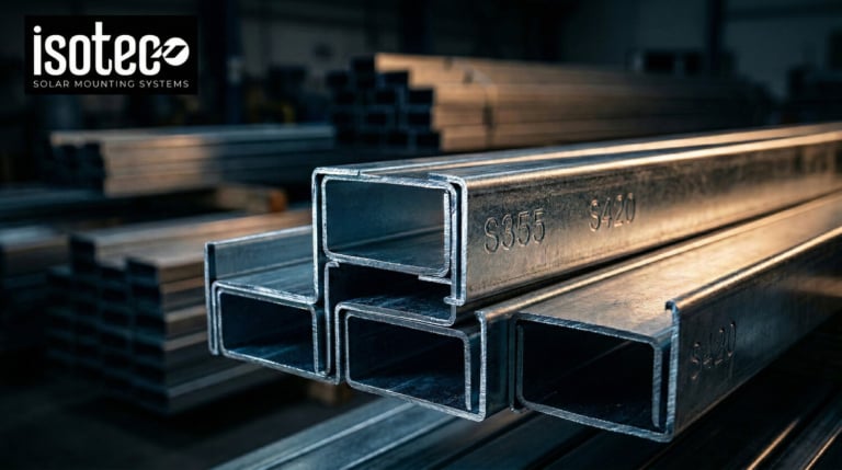 Güneş Enerjisi Montaj Sistemlerinde Çelik Kalitesi: 25 Yıllık Yatırımınız Hangi Çeliğin Üstünde Duruyor?