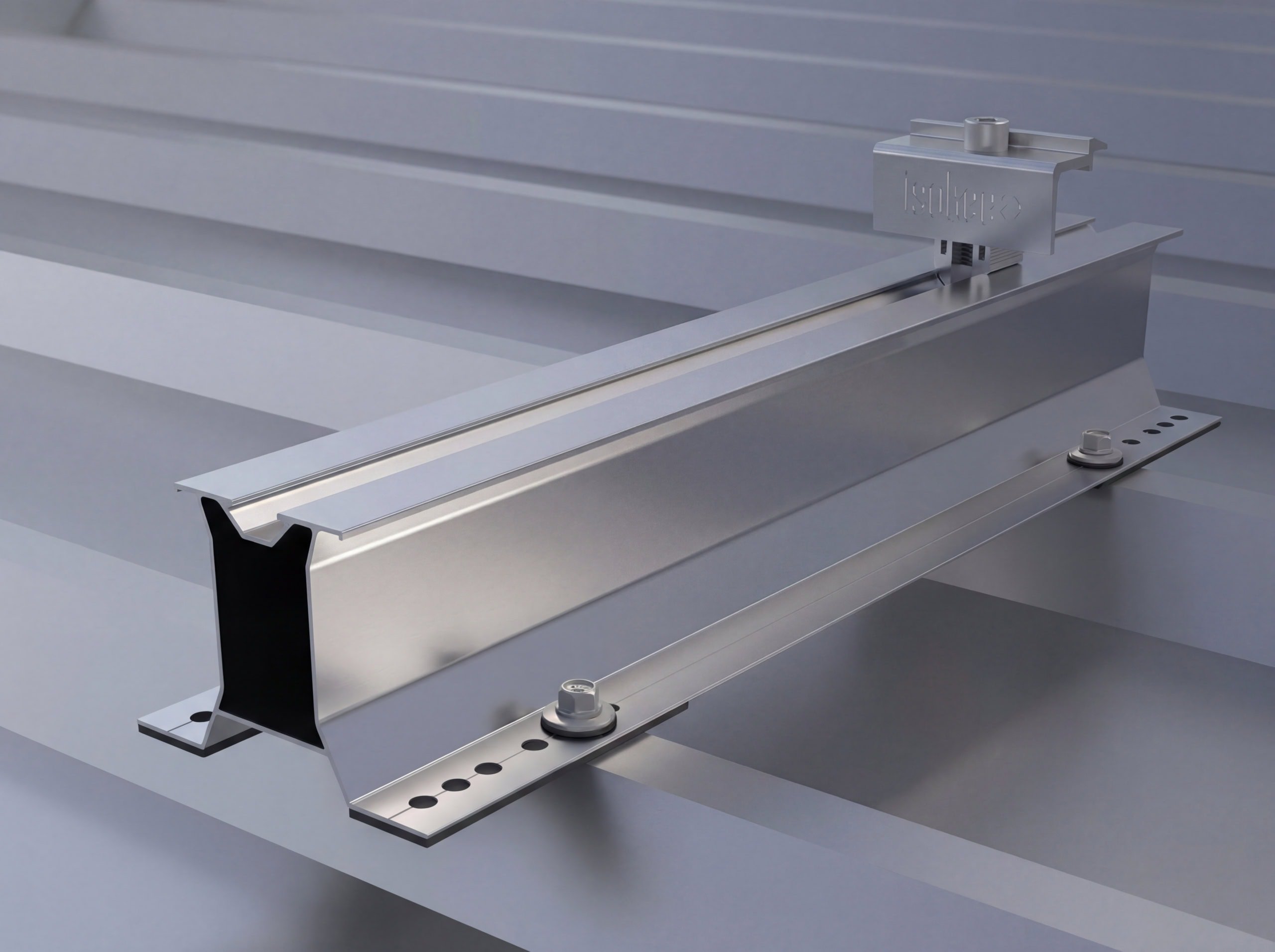 ISOTRAP S mounting system close-up view