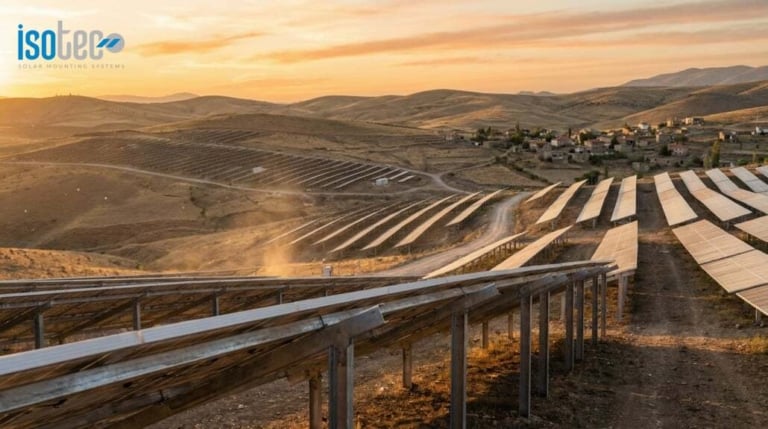 Güneş Enerji Santrallerinde Magnelis® Çelik: Geleceğin Korozyon Koruma Teknolojisi