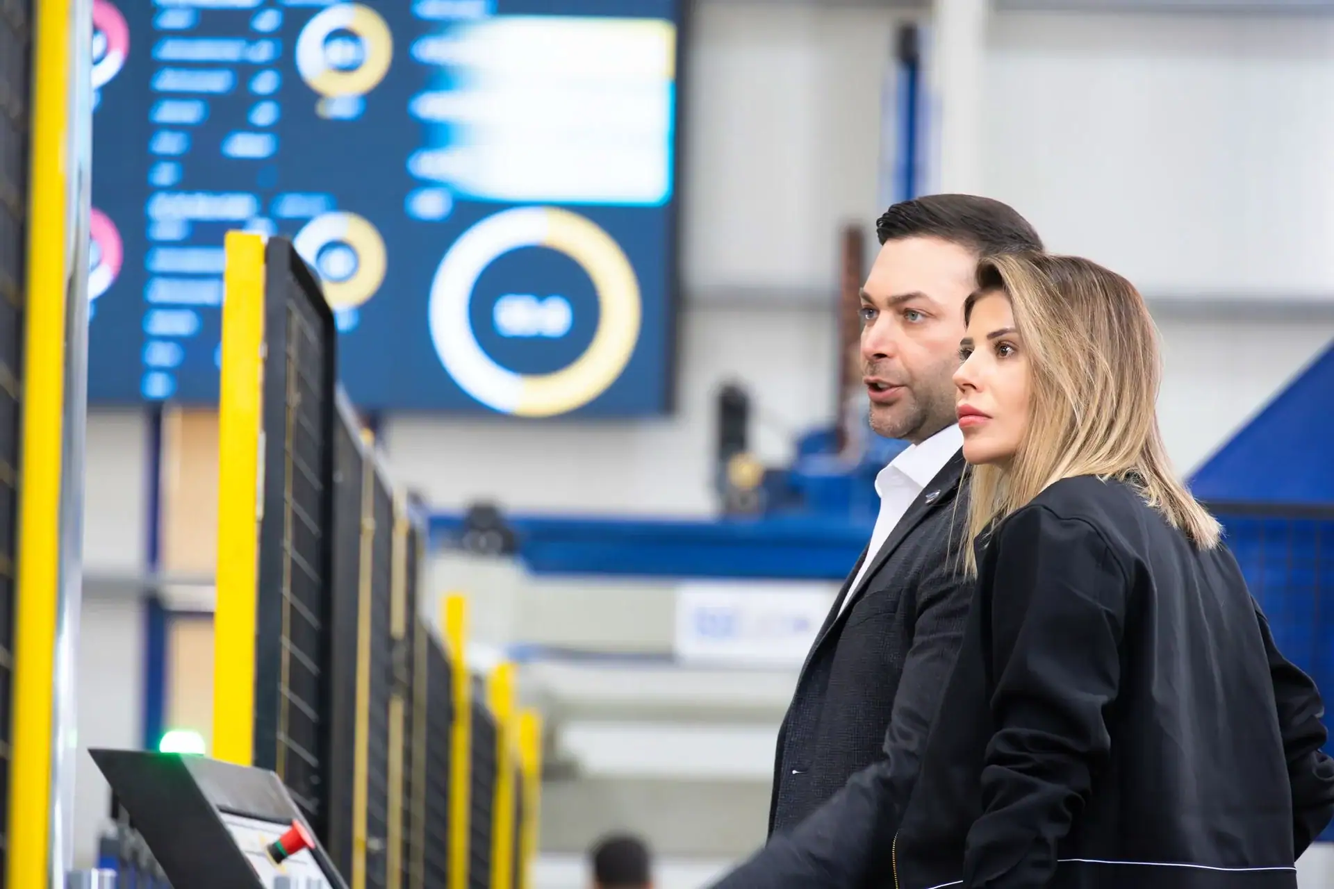 ISOTEC Solar – Ein Blick auf das Digitaldisplay.