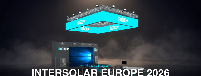 ISOTEC Solar Mounting Systems Intersolar Europe 2026 fuarında Messe München'de Hall A6 Stand 420'de