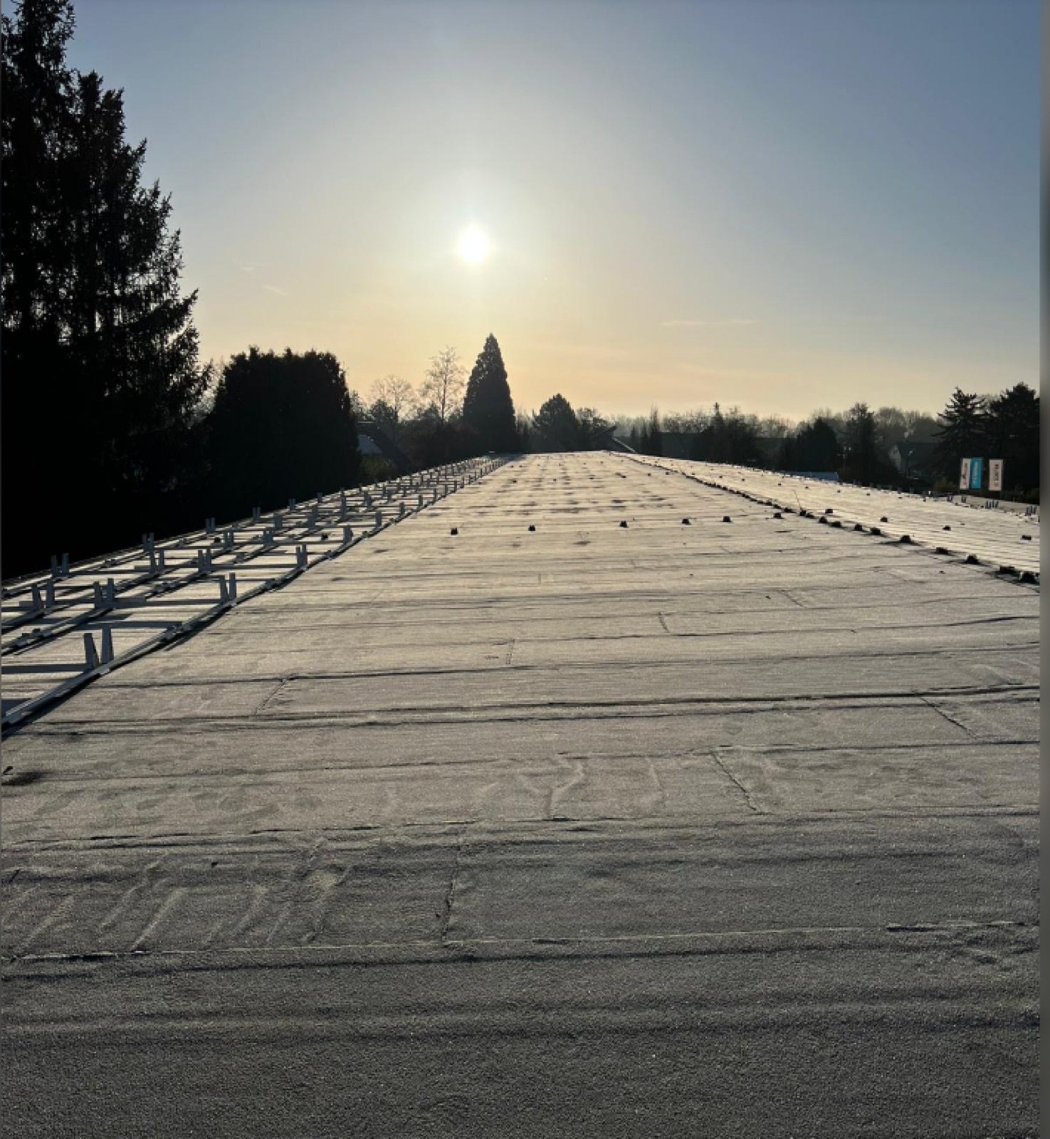 ISOTEC Solar ISOFLAT D13 Flat Roof Mounting System Reference - Mainz, Germany