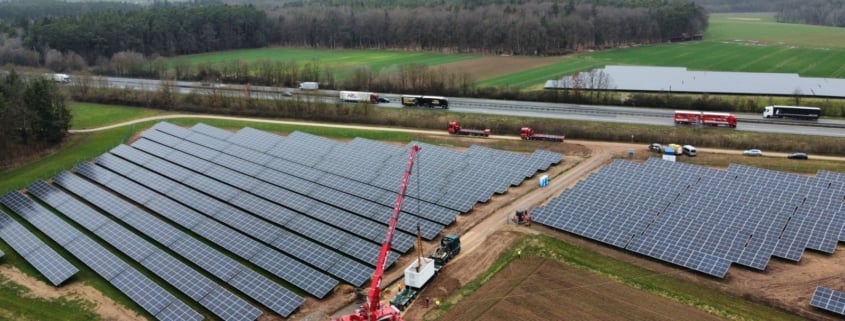 ISOTEC Solar ISOGROUND Arazi Tipi montaj sistemi referansı - Boxbrunn, Almanya