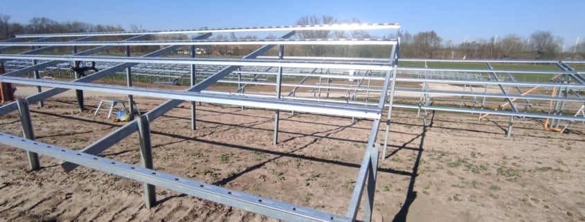 ISOTEC Solar ISOGROUND Arazi Tipi montaj sistemi referansı - Gröben, Almanya