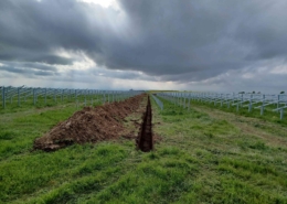 ISOTEC Solar ISOGROUND Arazi Tipi montaj sistemi referansı - Trollenhagen, Almanya