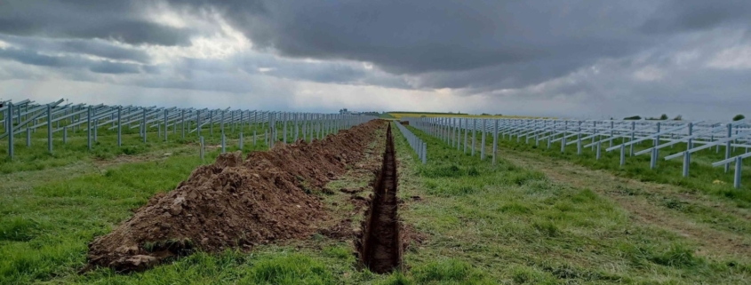 ISOTEC Solar ISOGROUND Arazi Tipi montaj sistemi referansı - Trollenhagen, Almanya