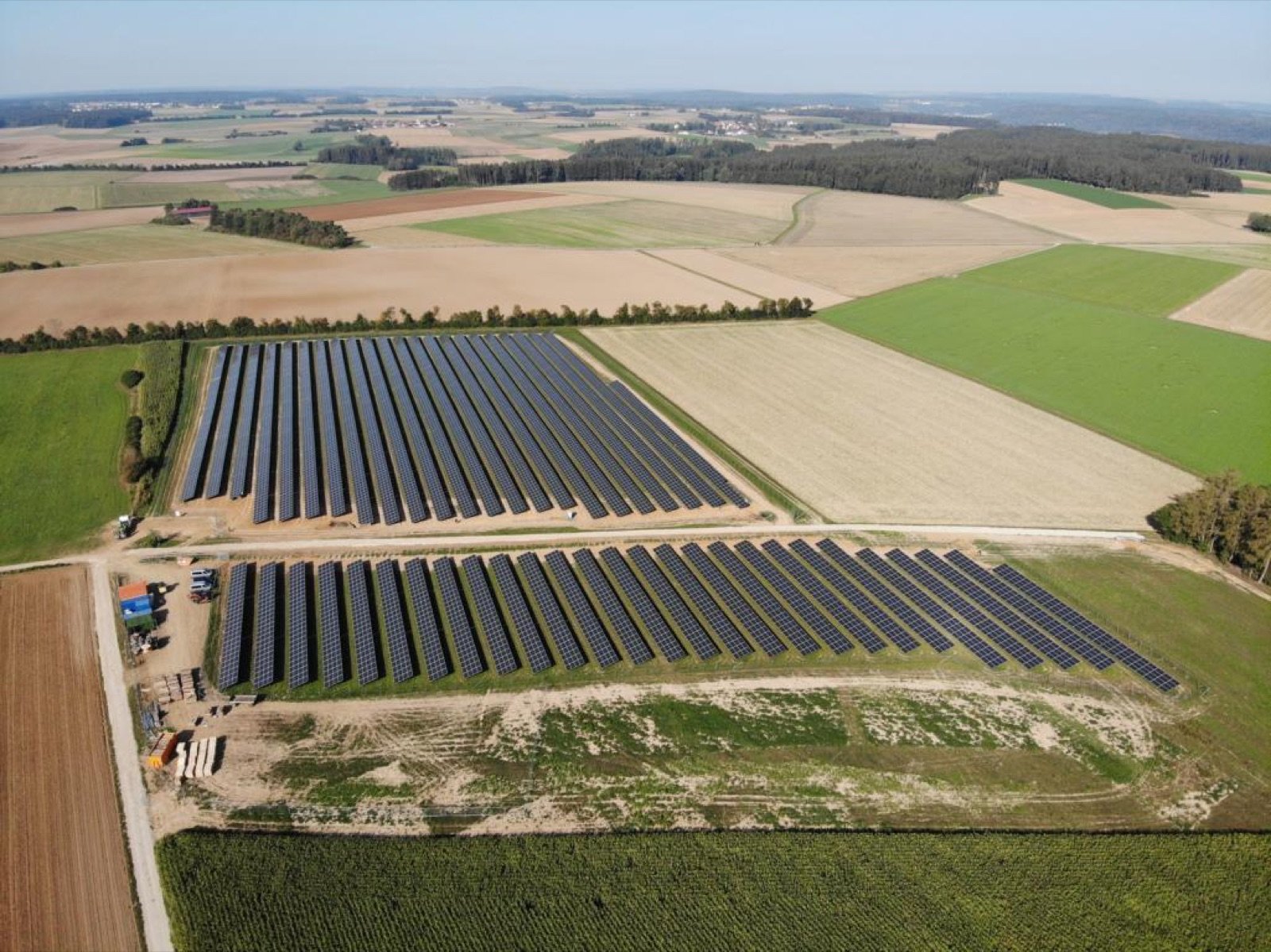 ISOTEC Solar ISOGROUND Arazi Tipi montaj sistemi referansı - Wolfsbuch, Almanya