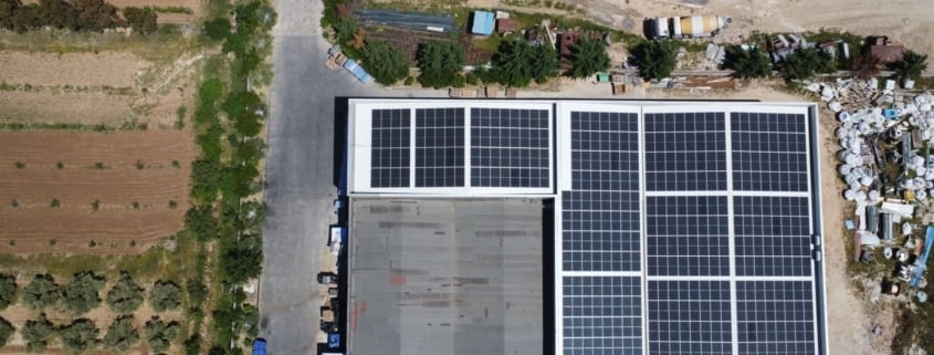 ISOTEC Solar ISOFLAT Flat Roof mounting system reference - North Macedonia