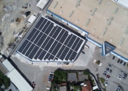 ISOTEC Solar ISOFLAT Flat Roof mounting system reference - North Macedonia