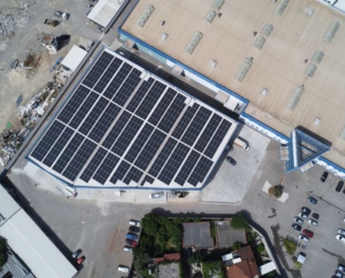 ISOTEC Solar ISOFLAT Düz Çatı montaj sistemi referansı - Kuzey Makedonya