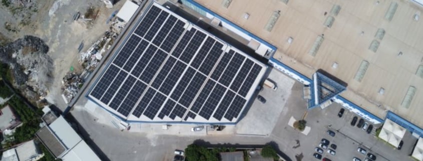ISOTEC Solar ISOFLAT Flat Roof mounting system reference - North Macedonia