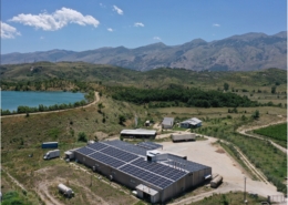 ISOTEC Solar ISOTRAP MINI Eğimli Çatı montaj sistemi referansı - Kuzey Makedonya