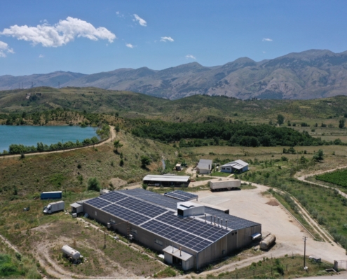 ISOTEC Solar ISOTRAP MINI Eğimli Çatı montaj sistemi referansı - Kuzey Makedonya