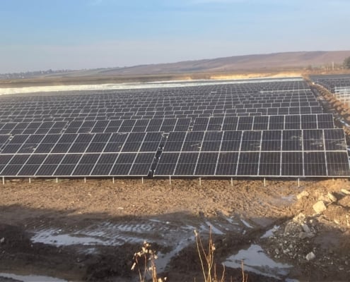 ISOTEC Solar ISOGROUND Arazi Tipi montaj sistemi referansı - Sırbistan