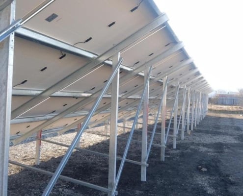ISOTEC Solar ISOGROUND mounting system reference - Bulgaria