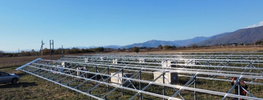 ISOTEC Solar ISOGROUND montaj sistemi referansı - Gürcistan