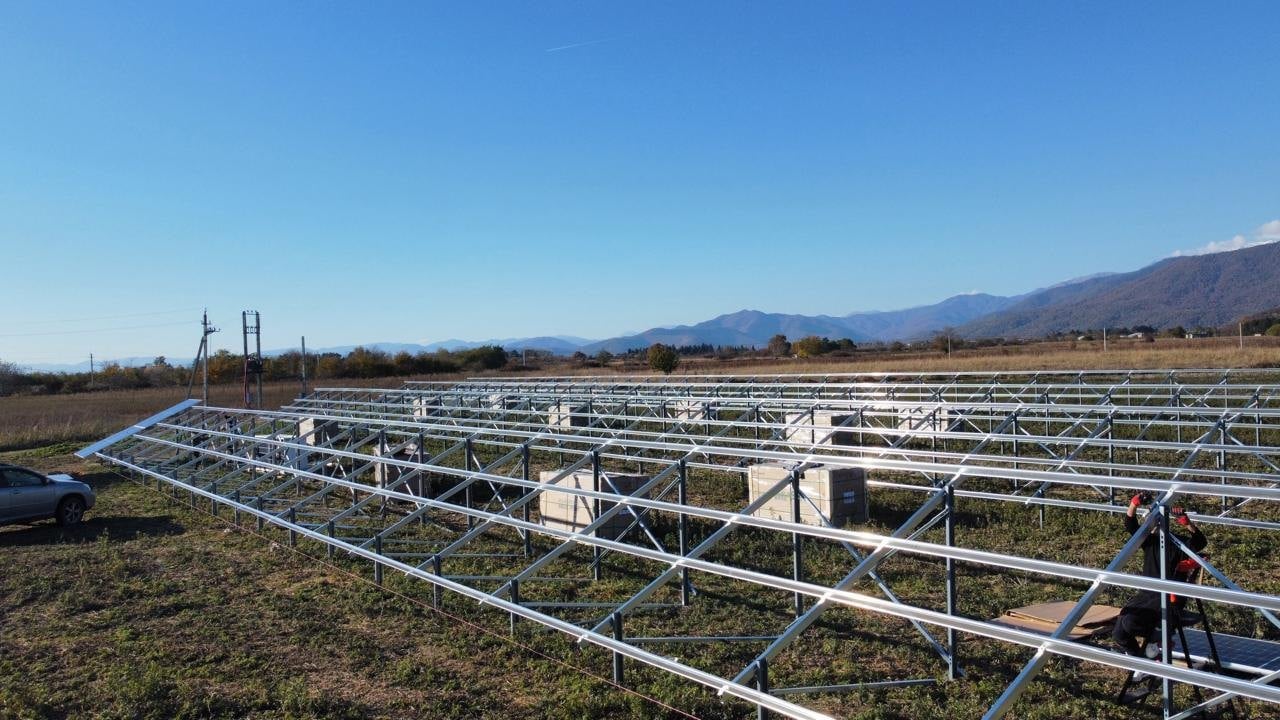 ISOTEC Solar ISOGROUND montaj sistemi referansı - Gürcistan