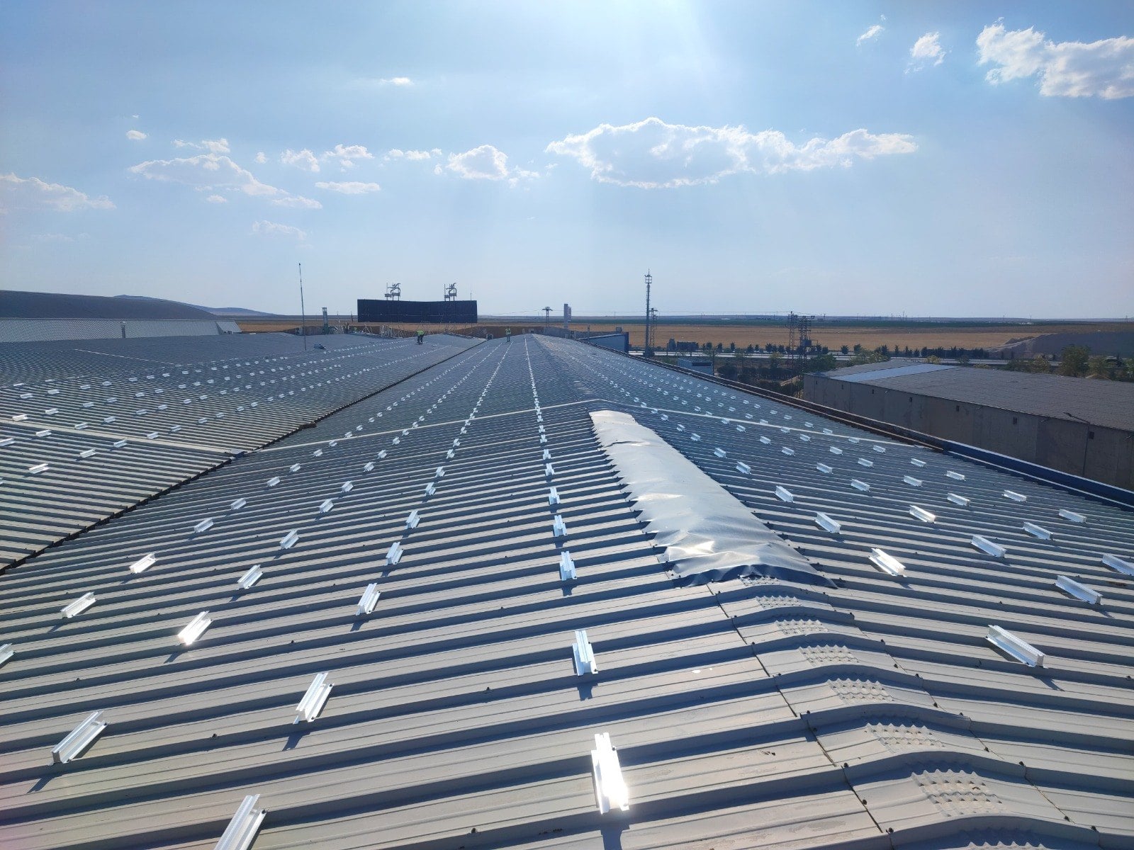 ISOTEC Solar ISOTRAP S60 Eğimli Çatı montaj sistemi referansı - Konya 4.394,91 kWp