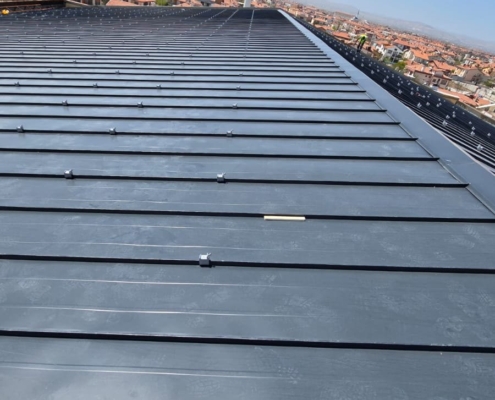 ISOTEC Solar ISOKEN L Sloped Roof Mounting System Reference - Konya 490 kWp