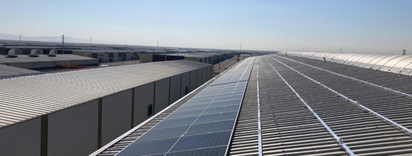 ISOTEC Solar ISOSIDE Eğimli Çatı montaj sistemi referansı - Konya 750 kWp