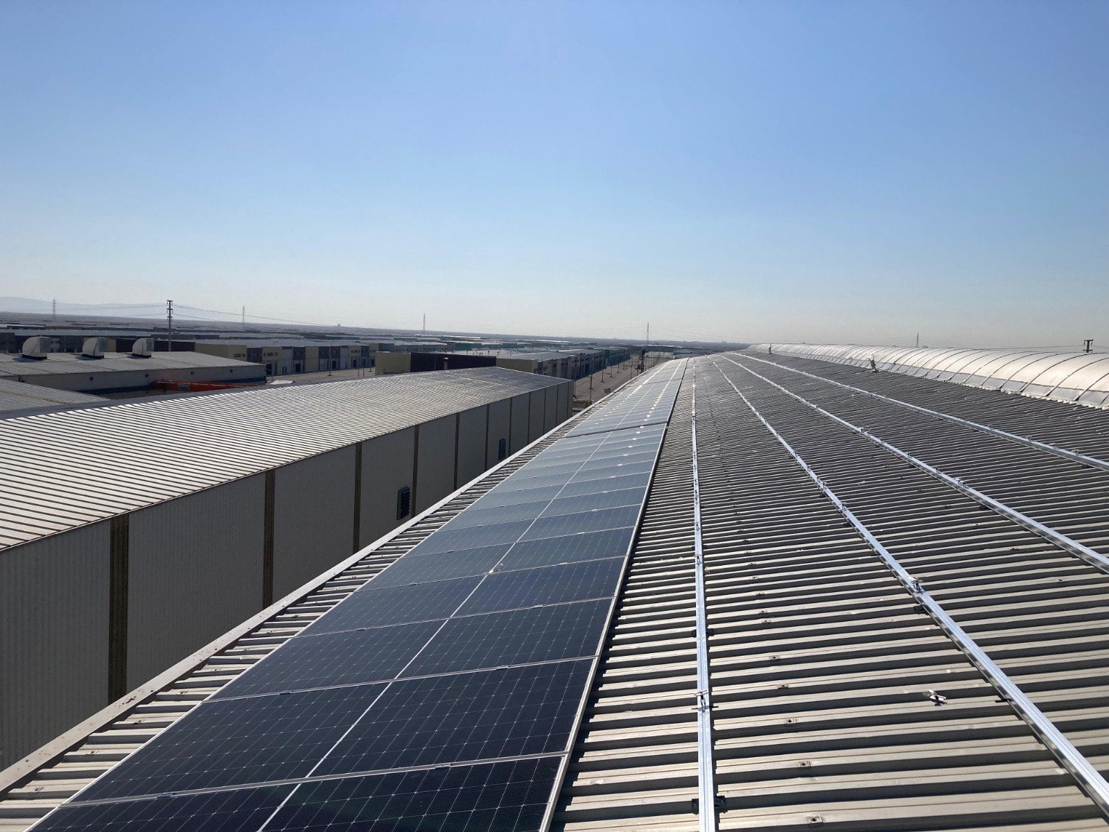 ISOTEC Solar ISOSIDE Eğimli Çatı montaj sistemi referansı - Konya 750 kWp